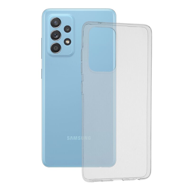 Husa Samsung Galaxy A52 5G Techsuit Clear Silicone, transparenta - mag-genius-accesorii