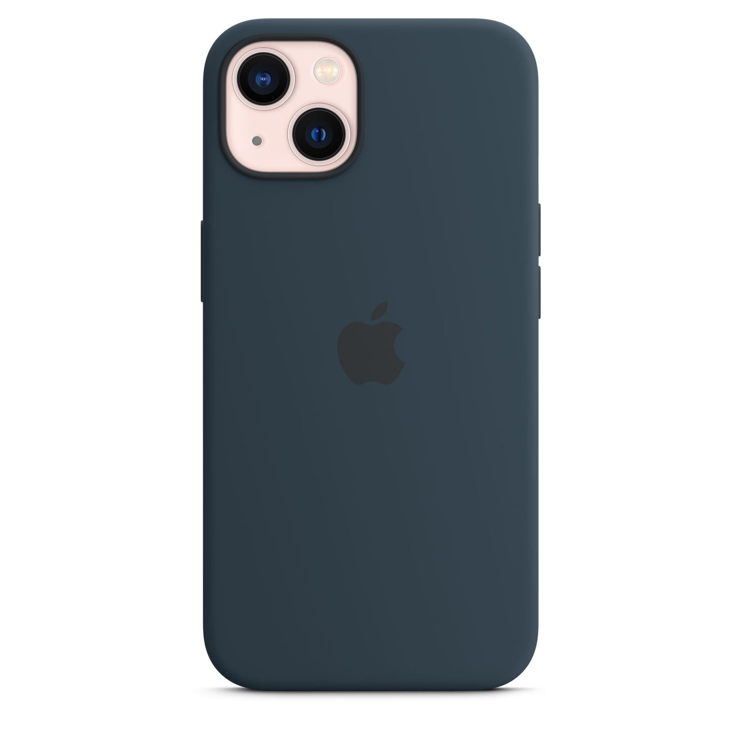 Husa de protectie Apple cu MagSafe pentru iPhone 13 Mini, Silicon - Culoare Abyss Blue - mag-genius-accesorii