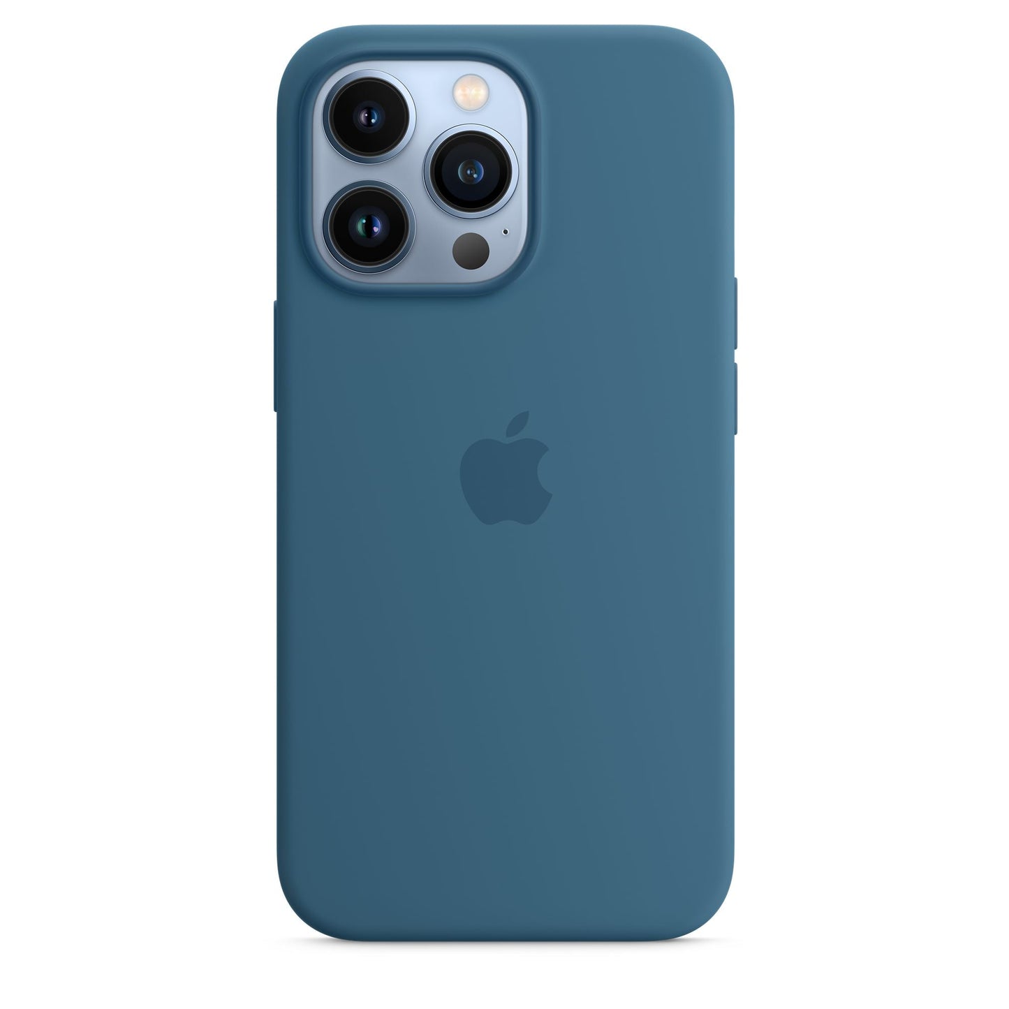 Husa iPhone 13 Pro Apple cu MagSafe, Silicon - Culoare Blue Jay