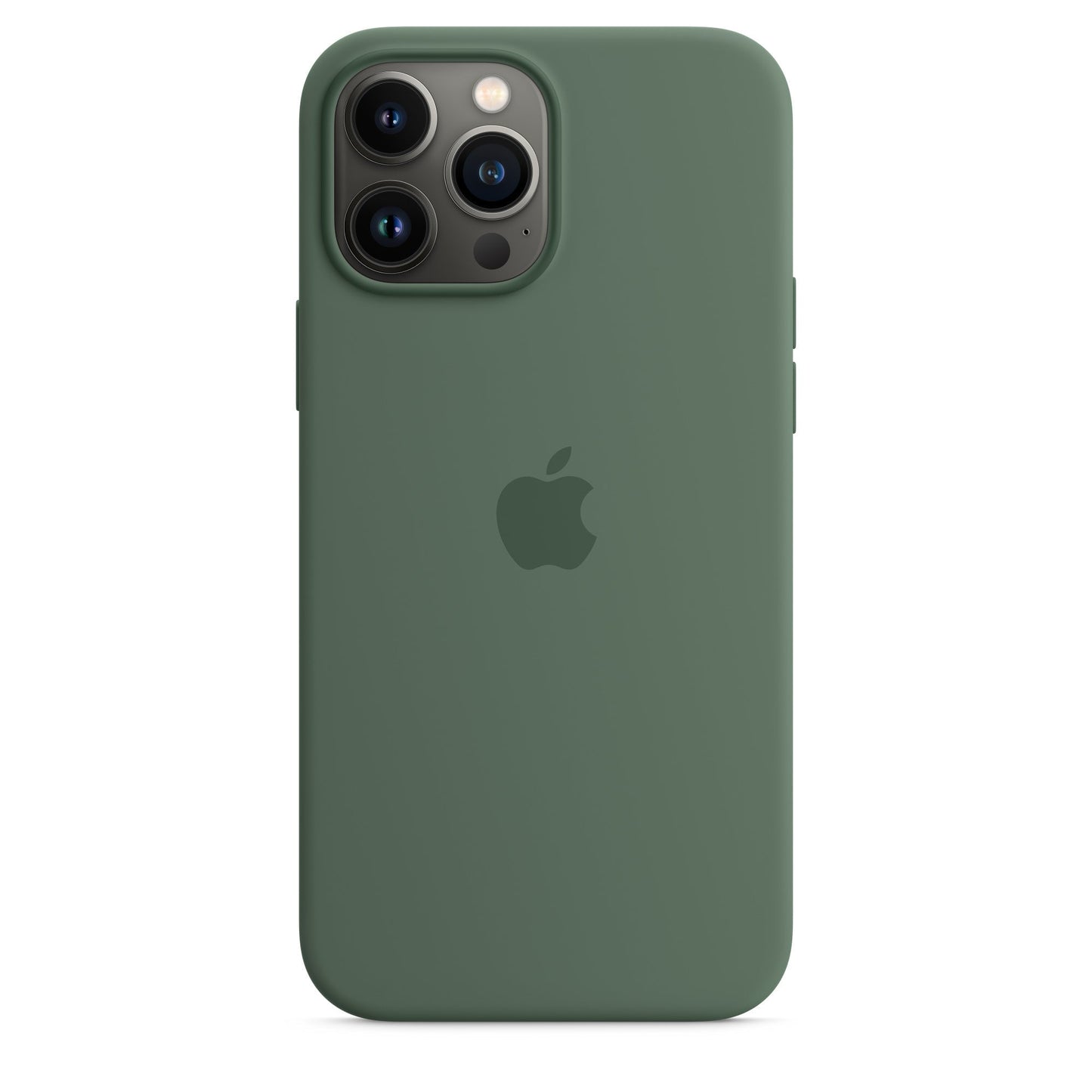 Husa de protectie Apple cu MagSafe pentru iPhone 13 Pro Max, Silicon - Culoare Eucalyptus - mag-genius-accesorii