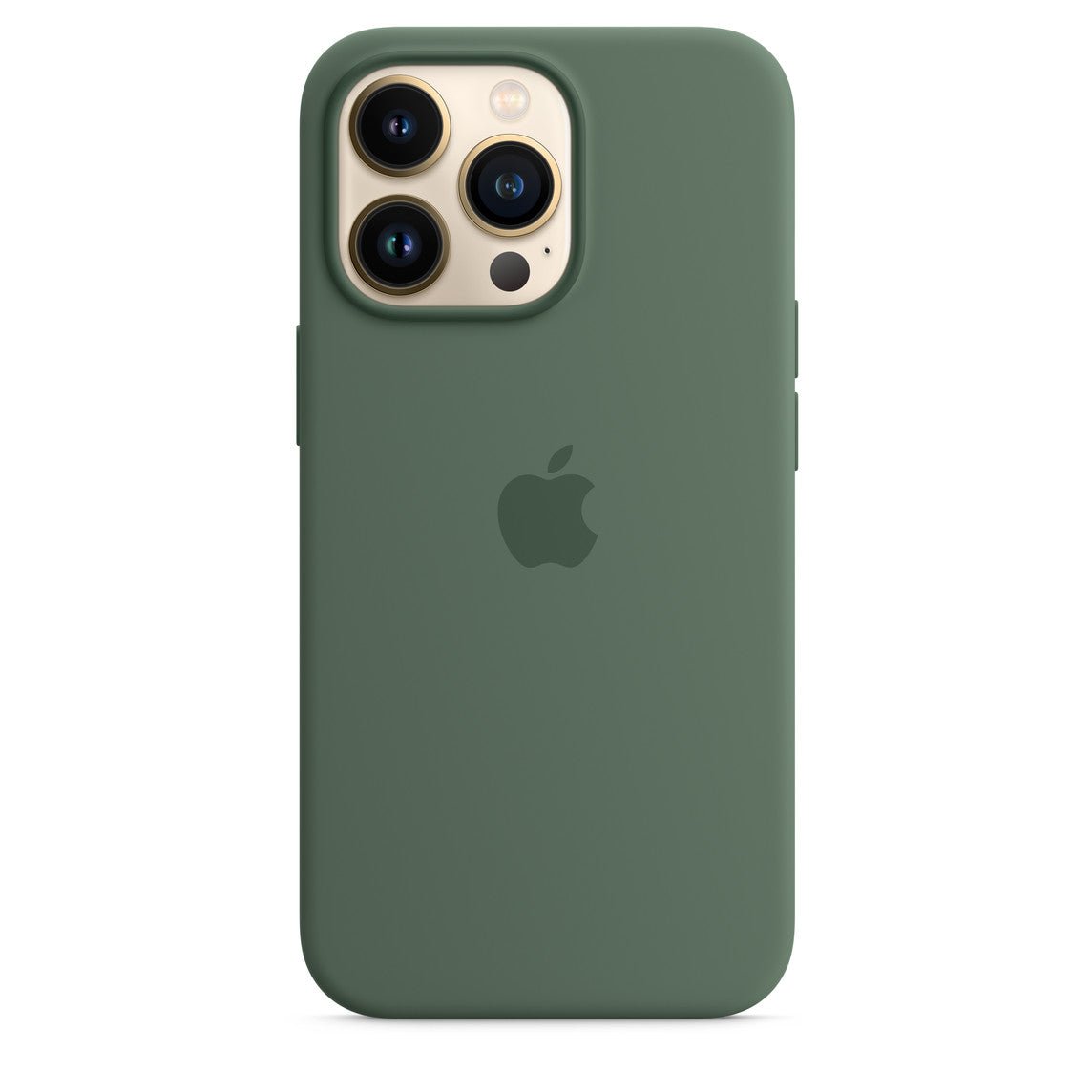 Husa de protectie Apple cu MagSafe pentru iPhone 13 Pro Max, Silicon - Culoare Eucalyptus - mag-genius-accesorii