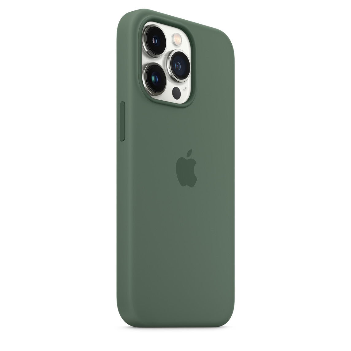 Husa de protectie Apple cu MagSafe pentru iPhone 13 Pro Max, Silicon - Culoare Eucalyptus - mag-genius-accesorii
