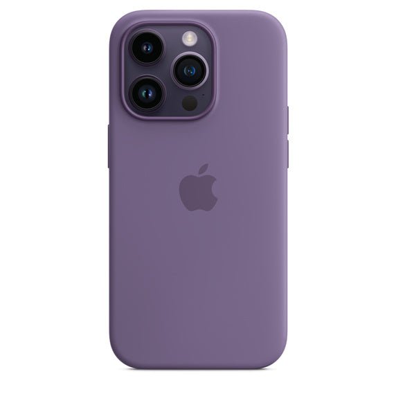 Husa Apple cu MagSafe pentru iPhone 14 Pro, Silicon Iris – Mag