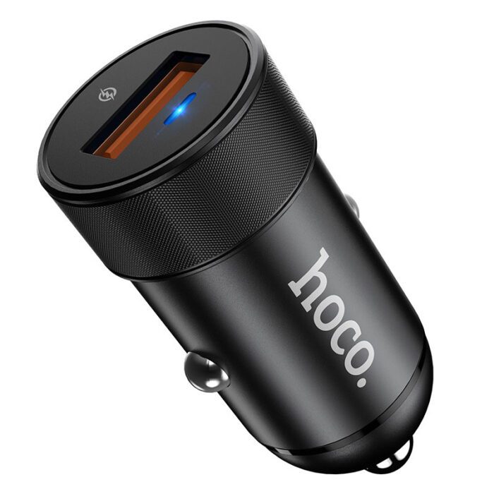 Incarcator Auto USB HOCO Z32A Flash Power QC 3.0, 1 X USB - mag-genius-accesorii