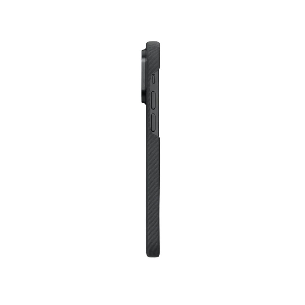 Husa de Protectie Kevlar 600D cu MagSafe pentru iPhone 14 Pro Max Carbon - mag-genius-accesorii