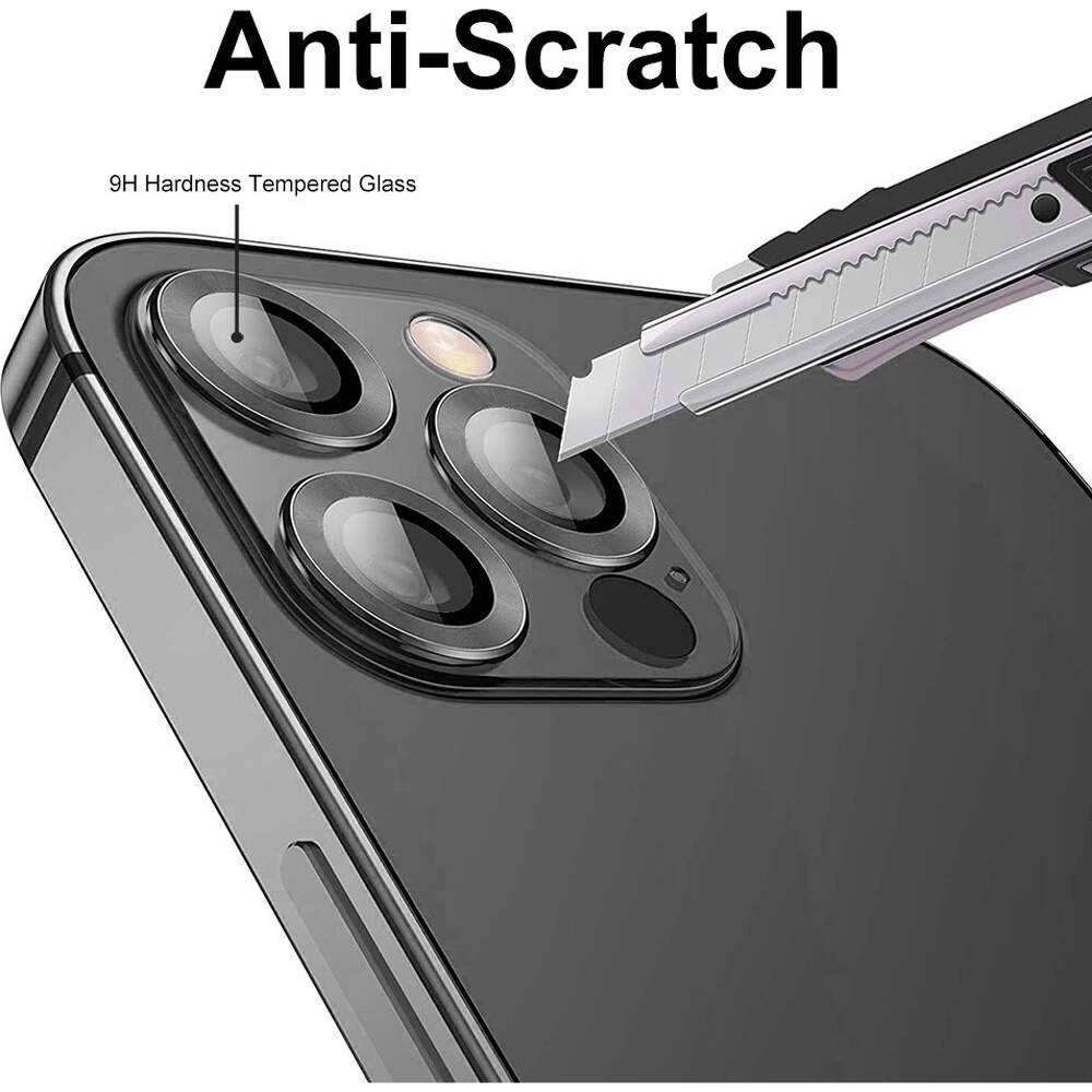 Folie Sticla iPhone 14 Pro Max, Protectie Camere individuale - mag-genius-accesorii