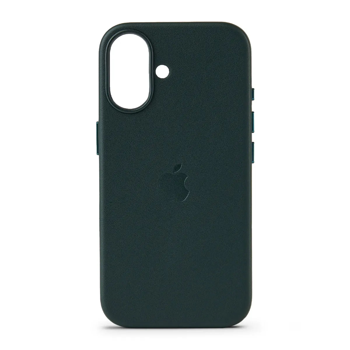 Husă iPhone 16 Apple Finisaj tip piele cu MagSafe, Verde
