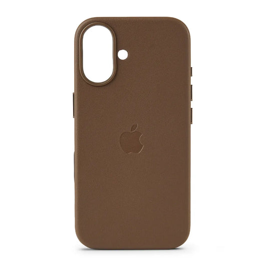 Husa iPhone 16, Apple cu MagSafe Piele - Culoare Natural