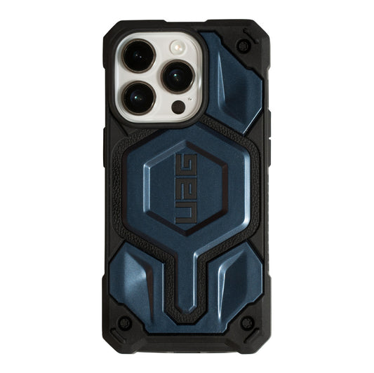 Husa iPhone 15 Pro  Midnight - UAG Monarch Pro MagSafe Carbon Fiber
