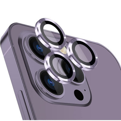 Folie camera Individuale Mov, iPhone 13 Pro Max, Sticla securizata