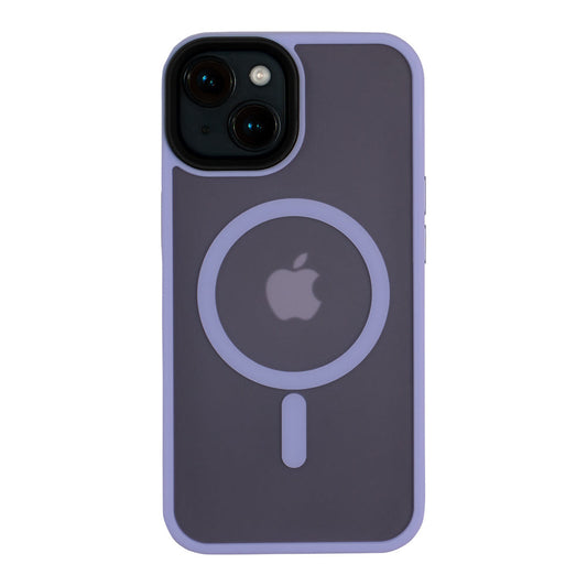 Husa pentru iPhone 15, cu MagSafe, Mist Shield Case Liliac