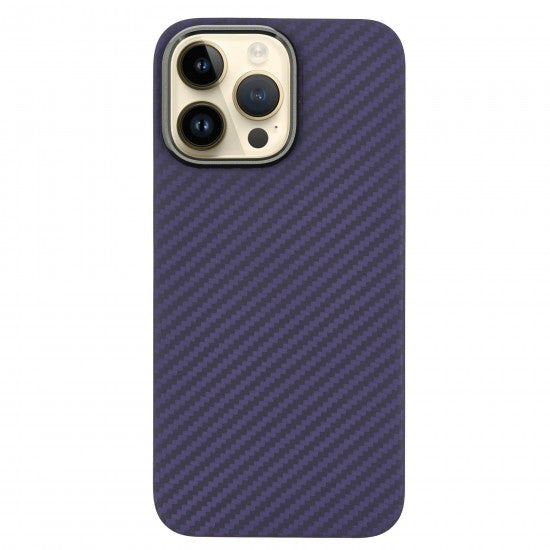 Husa iPhone 14 pro MagEZ 3 Kevlar 600D cu MagSafe Purple