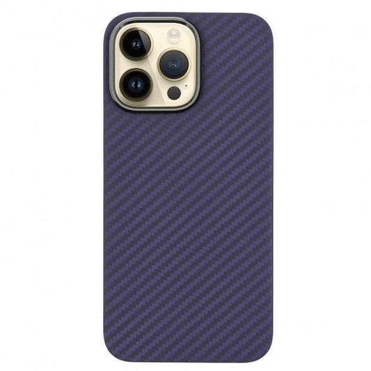 Husa iPhone 14 Pro Max MagEZ 3 Kevlar 600D cu MagSafe Purple