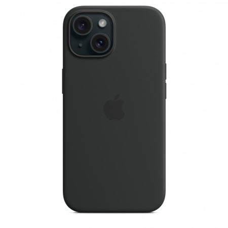 Husa de protectie Apple Silicon cu MagSafe pentru iPhone 15 ,Black
