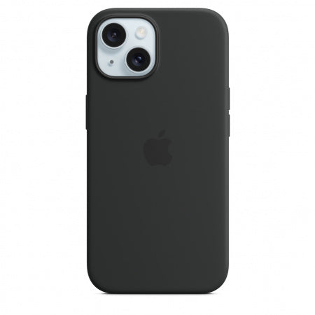 Husa de protectie Apple Silicon cu MagSafe pentru iPhone 15 Plus ,Black