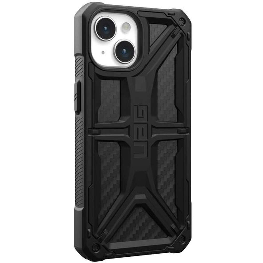 Husa iPhone 15 Plus UAG Monarch Carbon Fiber - Protecție Excepțională, Stil Inegalabil