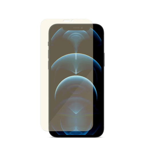 FOLIE IPHONE 12 PRO, 12, EYESAFE, BLUE LIGHT BLOCKING TEMPERED GLASS, NEGRU