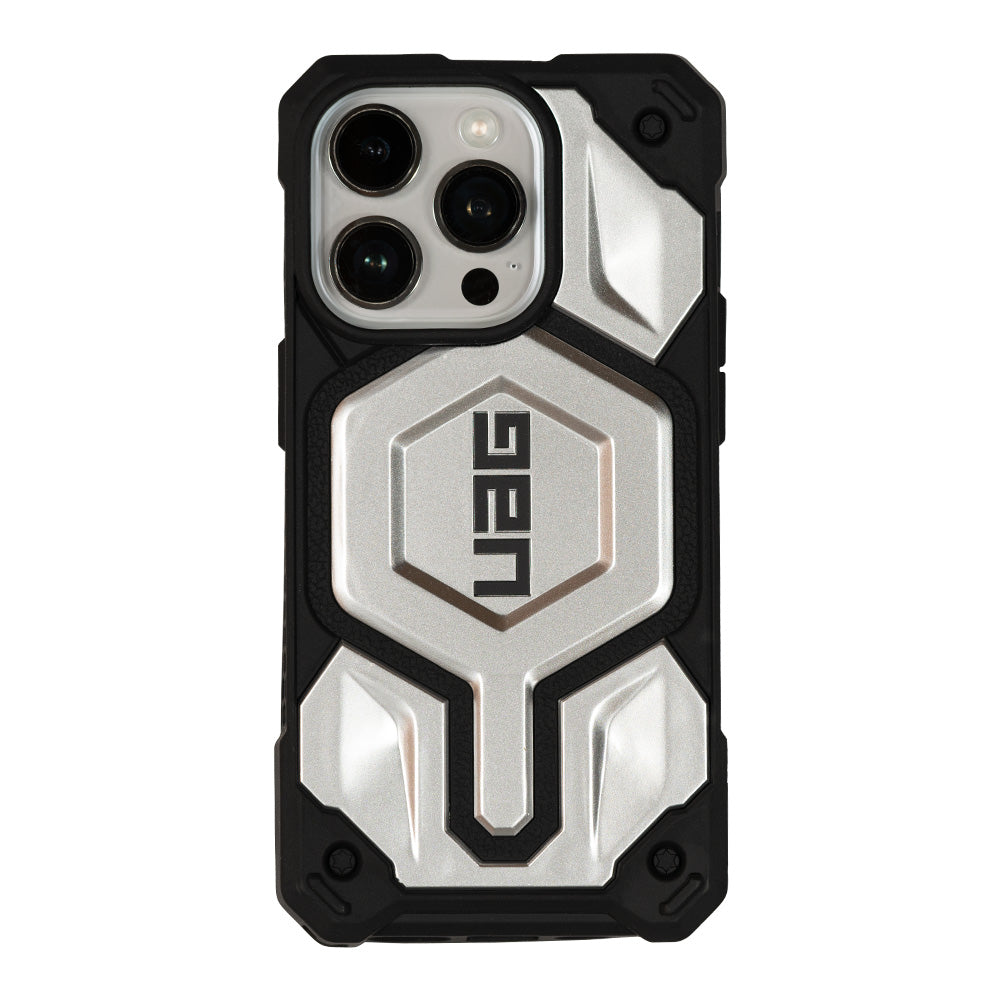 Husa iPhone 14 Arginitiu - UAG Monarch Pro MagSafe Carbon Fiber