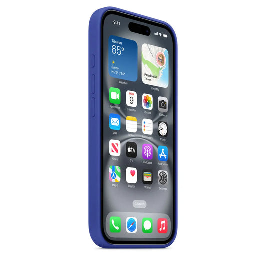 Husă iPhone 16 Pro Apple Silicon cu MagSafe, Ultramarine