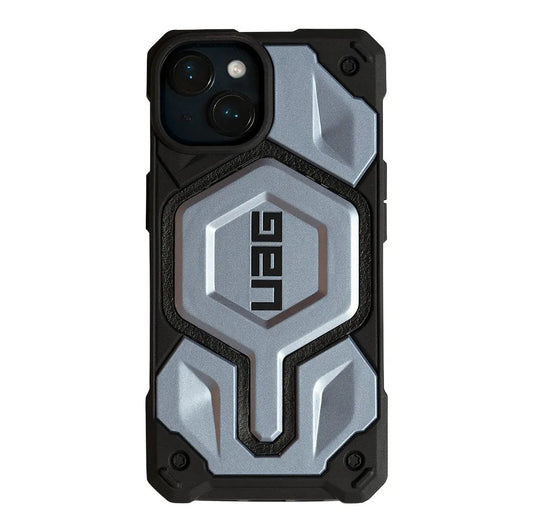 Husă iPhone 15 Plus UAG Monarch Pro MagSafe Carbon Fiber, Blue