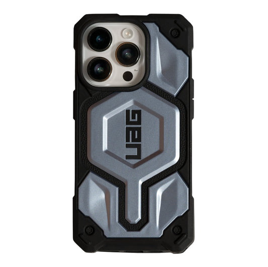 Husa iPhone 12 Pro Blue - UAG Monarch Pro MagSafe Carbon Fiber