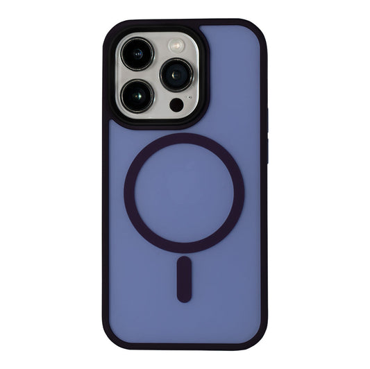 Husa pentru iPhone 15 Pro Max, cu MagSafe, Mist Shield Case Albastru