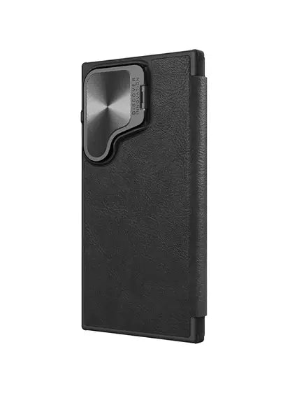 Husa Nillkin, pentru Samsung Galaxy S24 Ultra, Qin Leather, PC Leather, Black