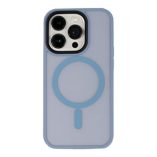 Husa pentru iPhone 15 Pro, cu MagSafe, Mist Shield Case Blue