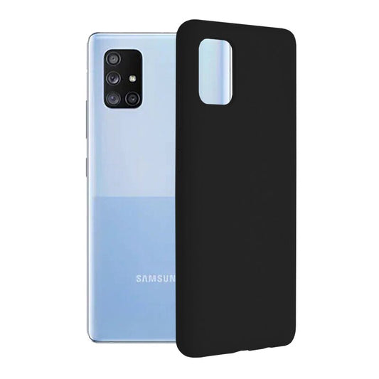 Husa Samsung Galaxy A71 4G Techsuit Soft Edge Silicone, negru