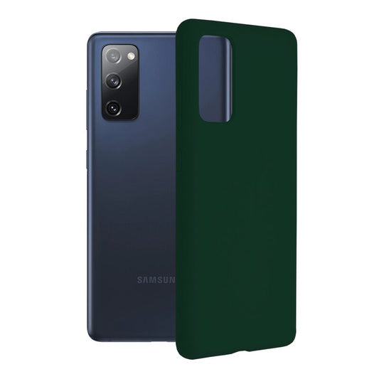 Husa Samsung Galaxy S20 FE Techsuit Soft Edge Silicone, verde inchis