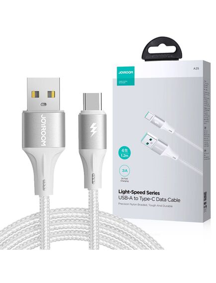 Cablu Date si Incarcare, USB-A la USB-C, 3A, 1m, Joyroom