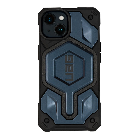 Husa iPhone 15 Midnight - UAG Monarch Pro MagSafe Carbon Fiber