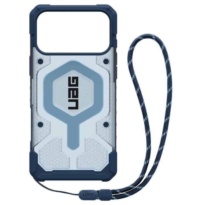 Husa UAG Pathfinder Clear MagSafe pentru iPhone 17 Pro, Blues