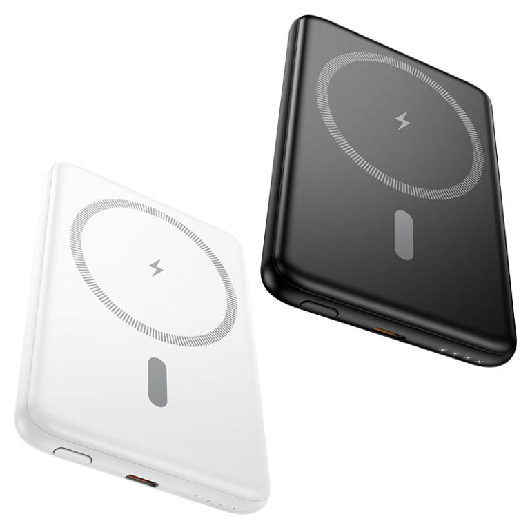 Baterie Externa, Hoco 5.000mAh, Incarcare MagSafe, Slim, PD20W, Black