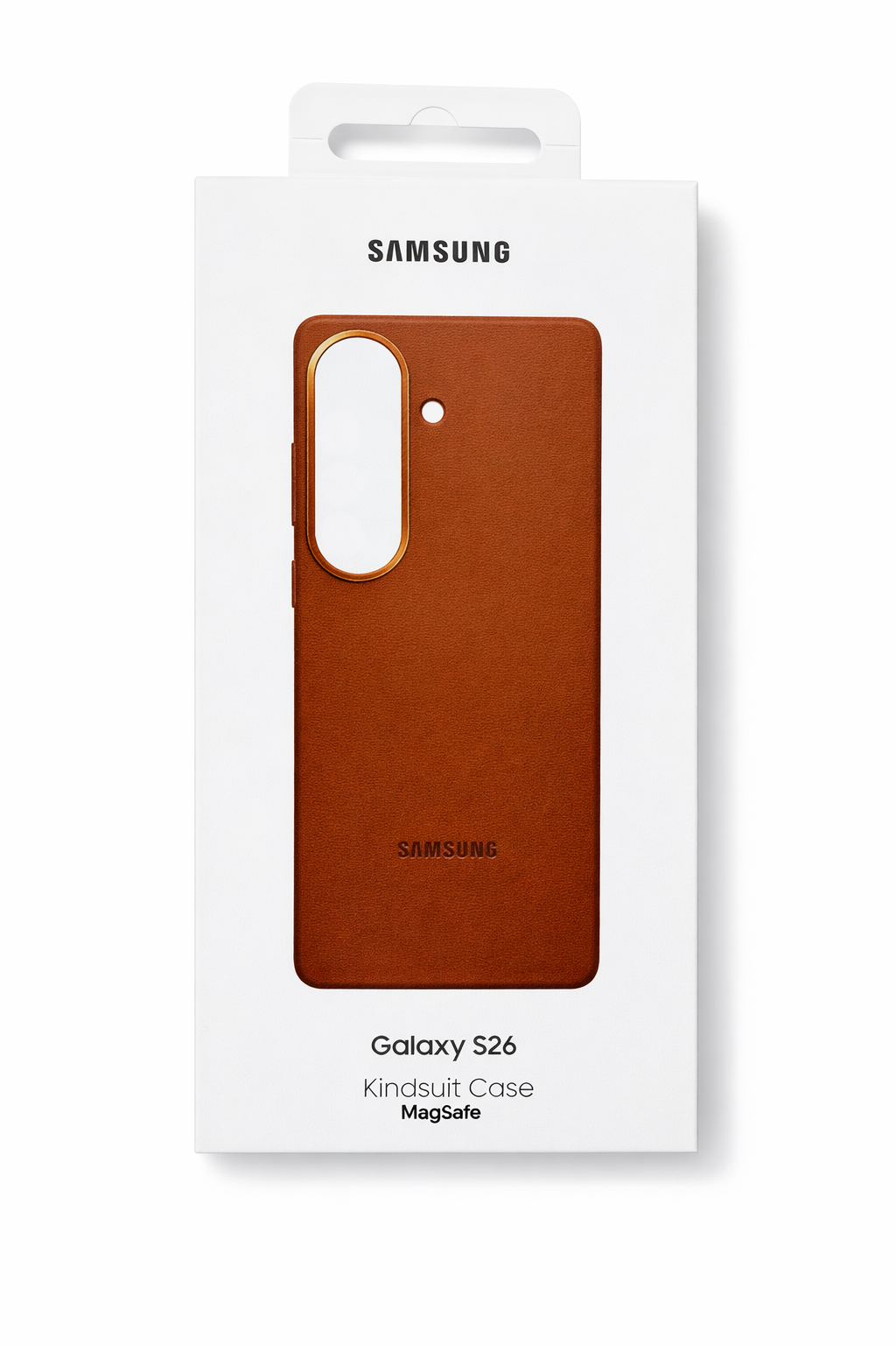 Husa Samsung S26 Plus ,Originala Piele Kindsuit cu MagSafe, Brown