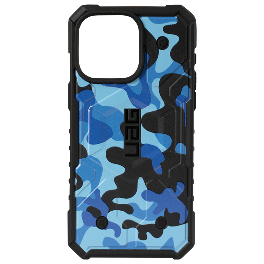 Husa iPhone 15 Pro UAG Pathfinder cu MagSafe , Blue Camo