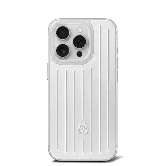 Husă iPhone 16 Pro din Aluminiu Rimowa, Silver