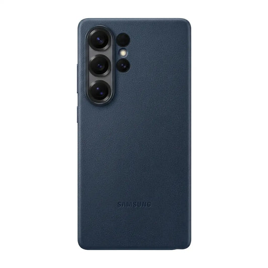 husa samsung s25 ultra originala piele kindusit midnight blue