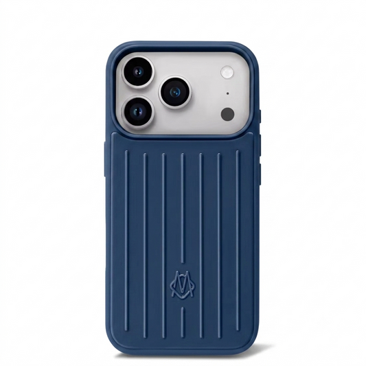 Husă iPhone 17 Pro din Aluminiu Rimowa, Deep Blue