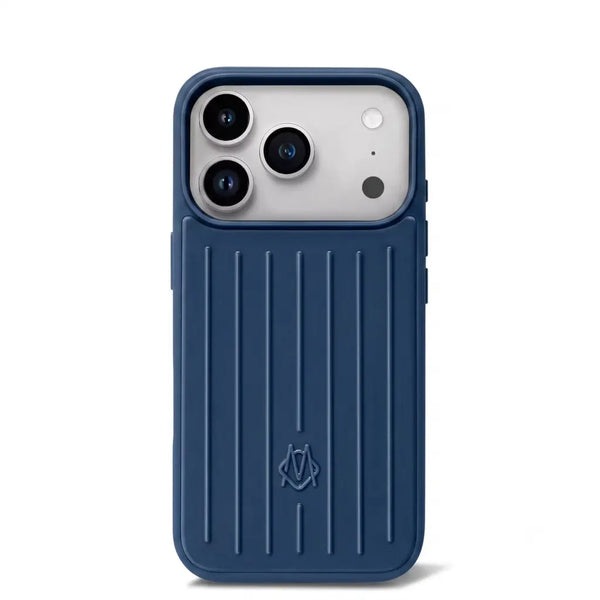 Husă iPhone 17 Pro din Aluminiu Rimowa, Deep Blue