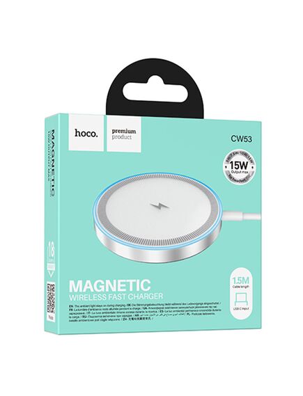 Incarcator Wireless, Magnetic, Qi Charging, Fast Charge, Universal, 15W