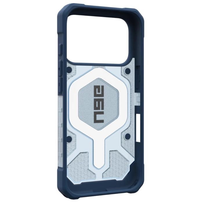 Husa UAG Pathfinder Clear MagSafe pentru iPhone 17 Pro, Blues