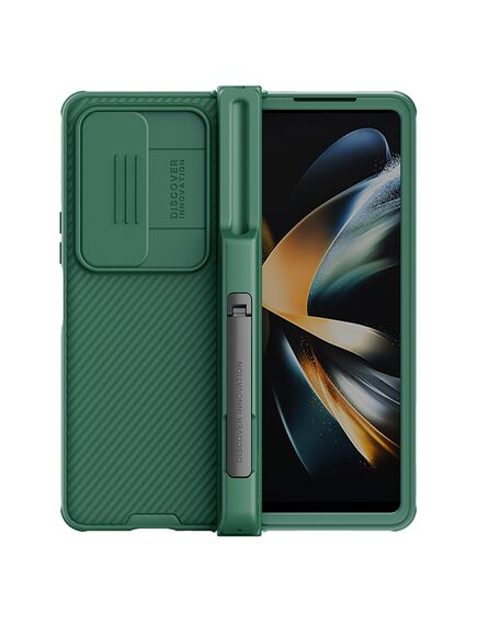 Husa Nillkin, pentru Samsung Galaxy Z Fold 4, CamShield Pro, TPU, Deep Green