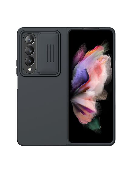 Husa Nillkin, pentru Samsung Galaxy Z Fold 4, CamShield Silky, TPU, BLACK