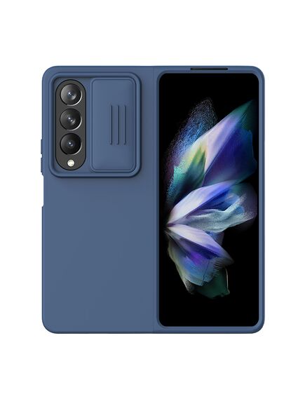 Husa Nillkin, pentru Samsung Galaxy Z Fold 4, CamShield Silky, TPU, Midnight Blue