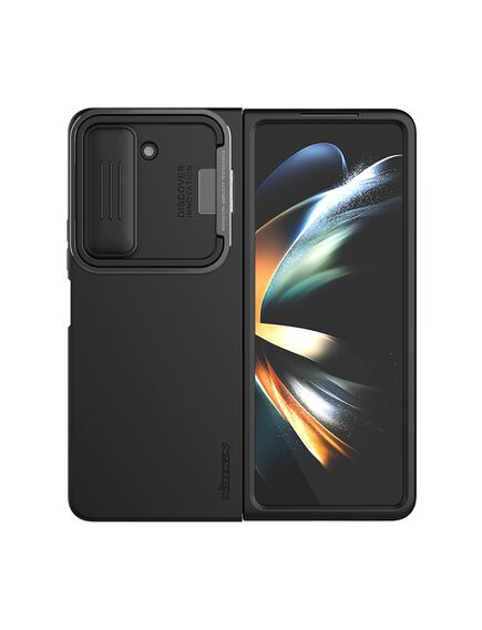 Husa Nillkin, pentru Samsung Galaxy Z Fold 5, CamShield Silky, TPU, BLACK