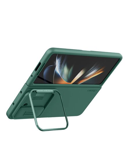 Husa Nillkin, pentru Samsung Galaxy Z Fold 5, CamShield Silky, TPU, Deep GREEN