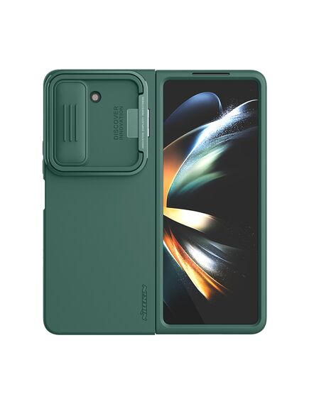 Husa Nillkin, pentru Samsung Galaxy Z Fold 5, CamShield Silky, TPU, Deep GREEN