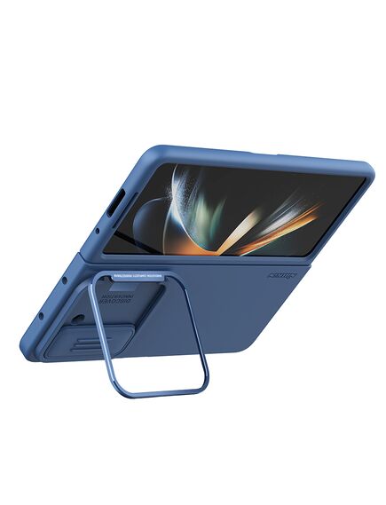 Husa Nillkin, pentru Samsung Galaxy Z Fold 5, CamShield Silky, TPU, Midnight Blue