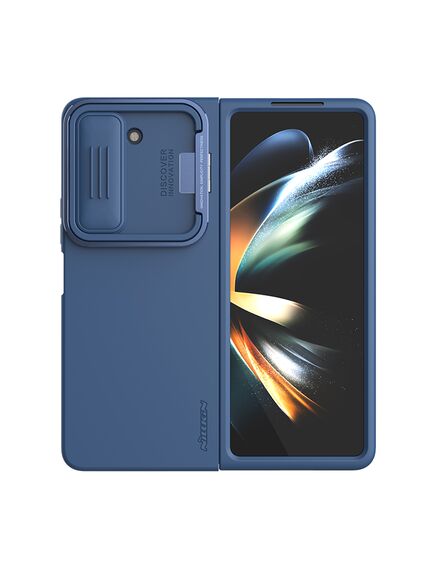 Husa Nillkin, pentru Samsung Galaxy Z Fold 5, CamShield Silky, TPU, Midnight Blue